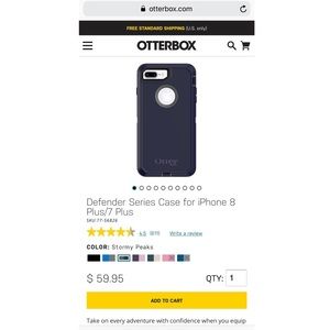 OtterBox Defender Case For iPhone 7 Plus